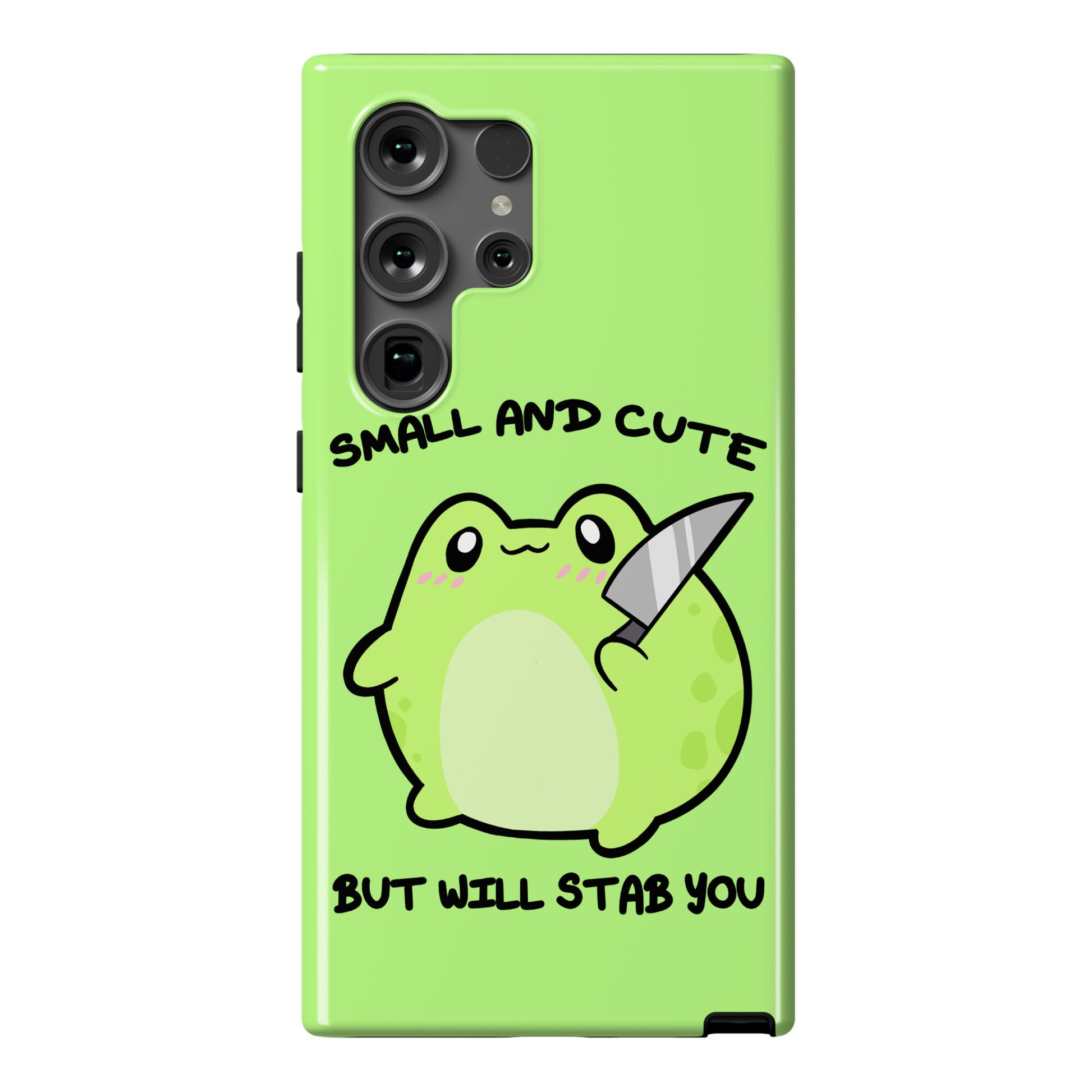Small And Cute But Will Stab You Froggie Phone Case