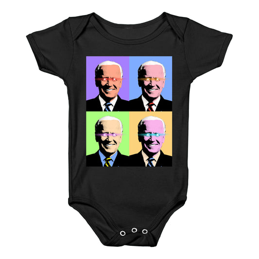 Dark Brandon Pop Art Baby One Piece