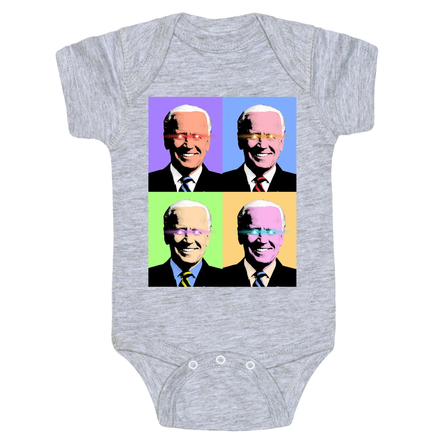 Dark Brandon Pop Art Baby One Piece