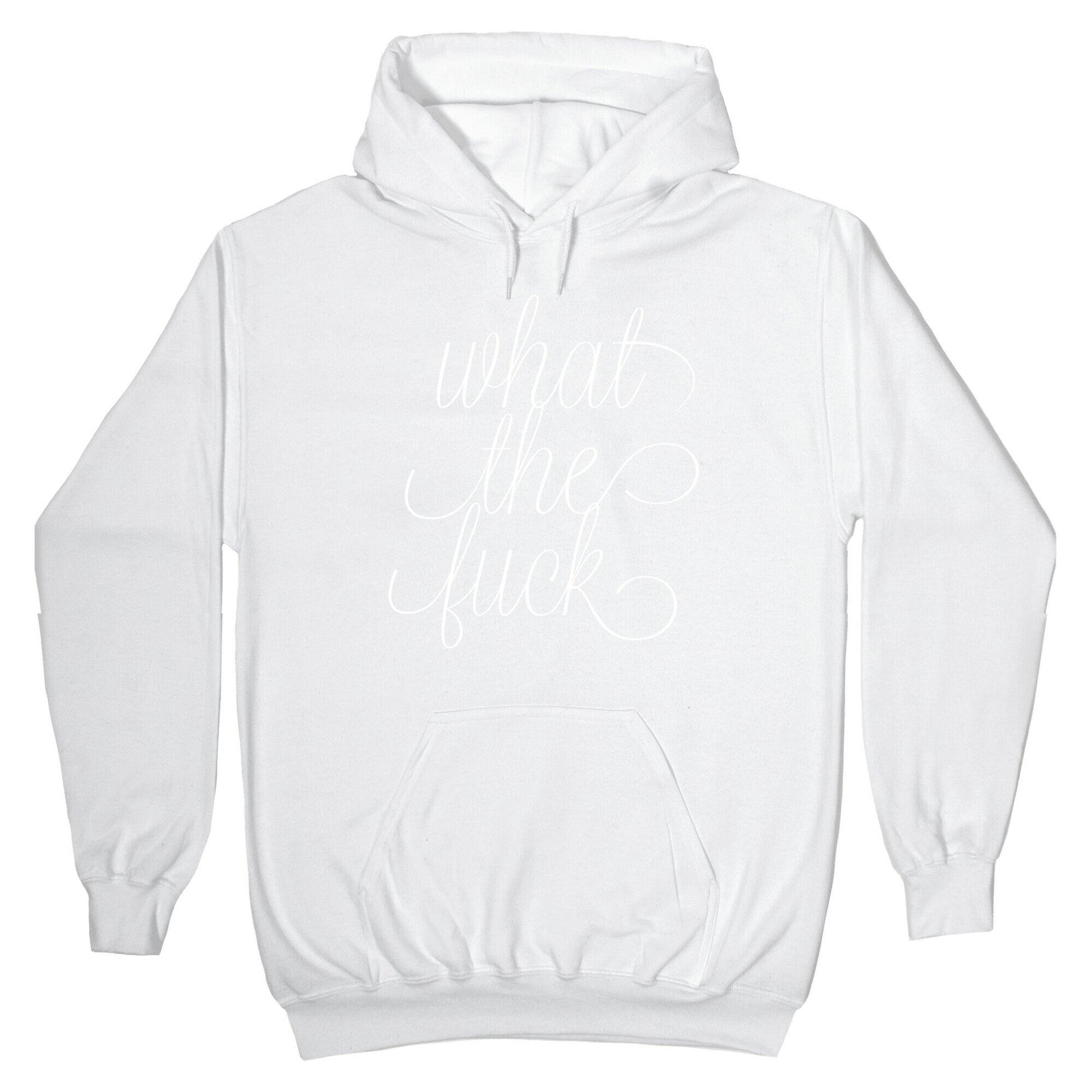 WTF Live Laugh Love Script Parody Hoodie