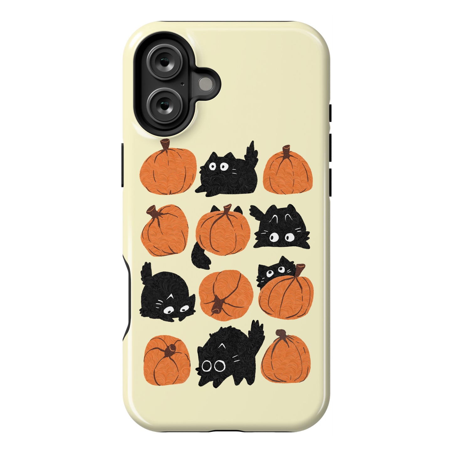 Pumpkin Cats Phone Case