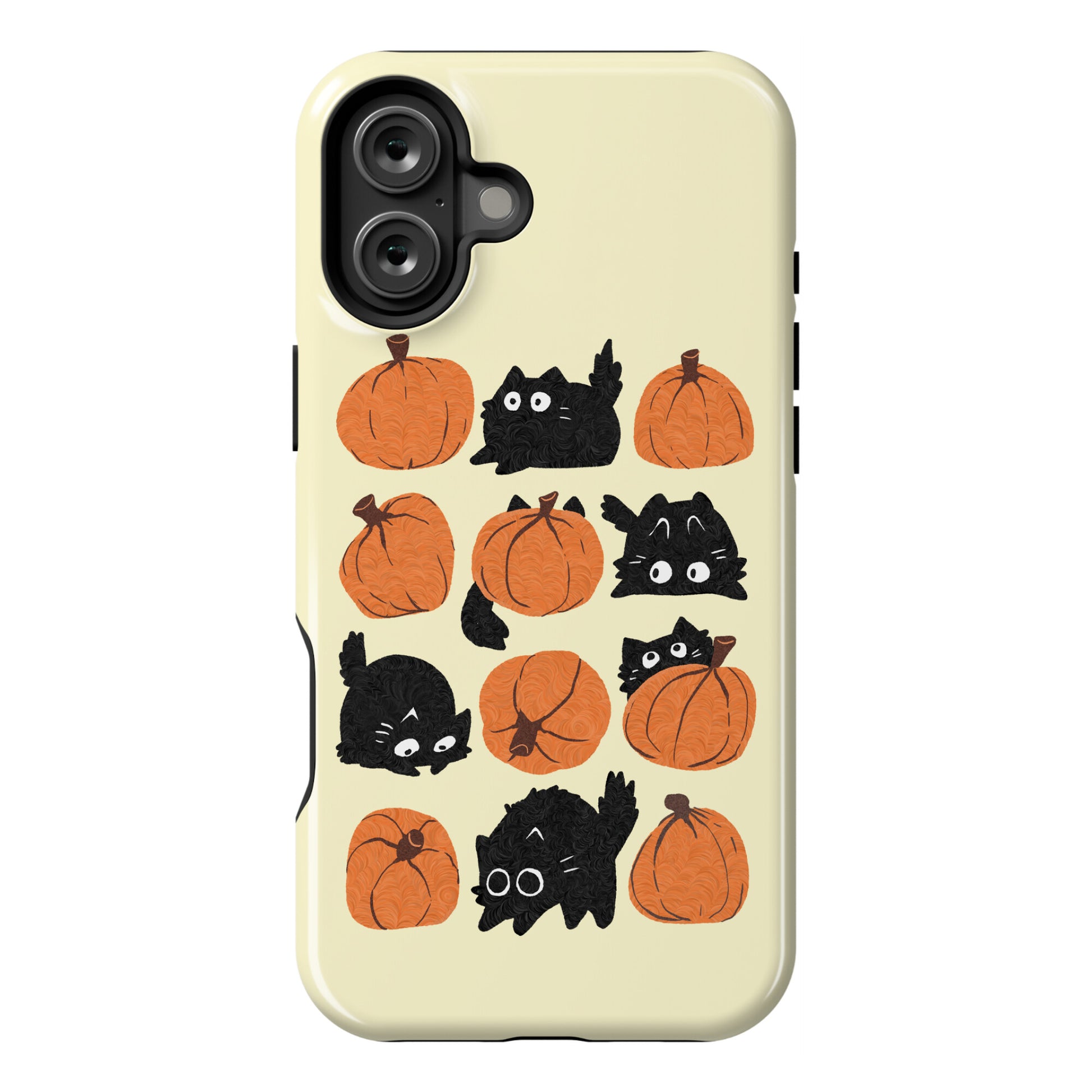 Pumpkin Cats Phone Case