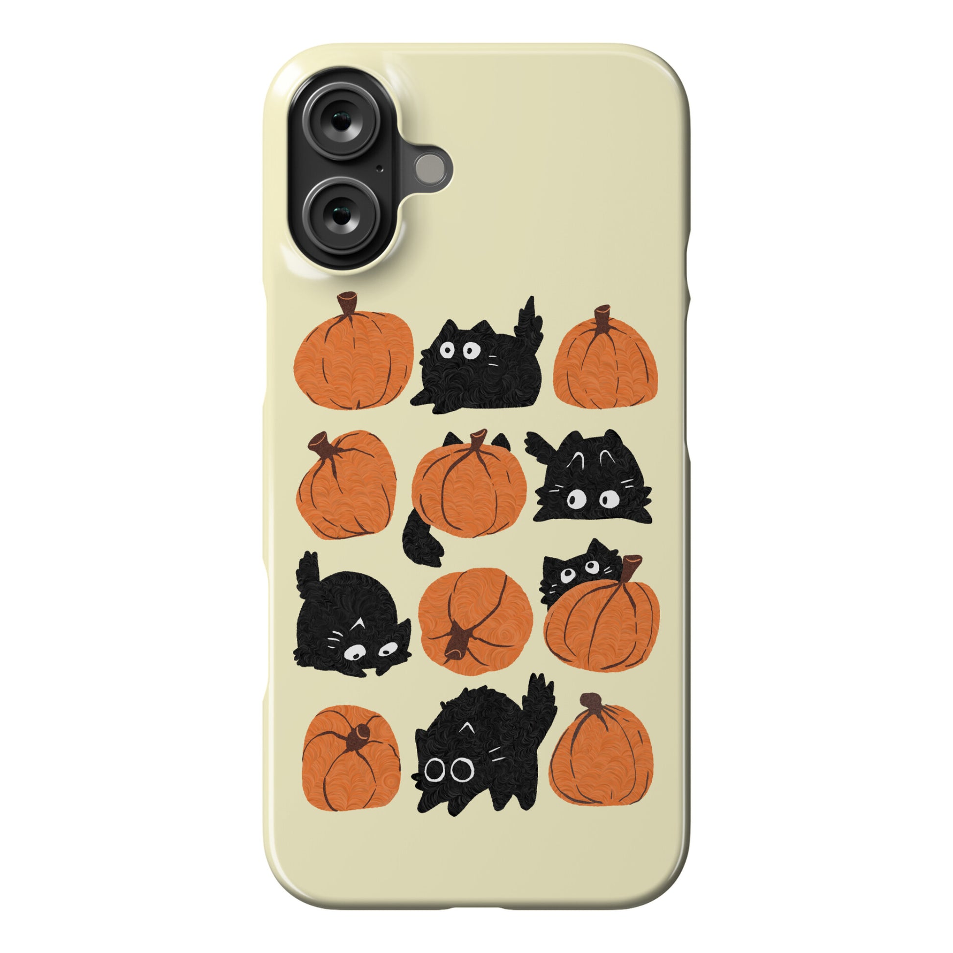 Pumpkin Cats Phone Case
