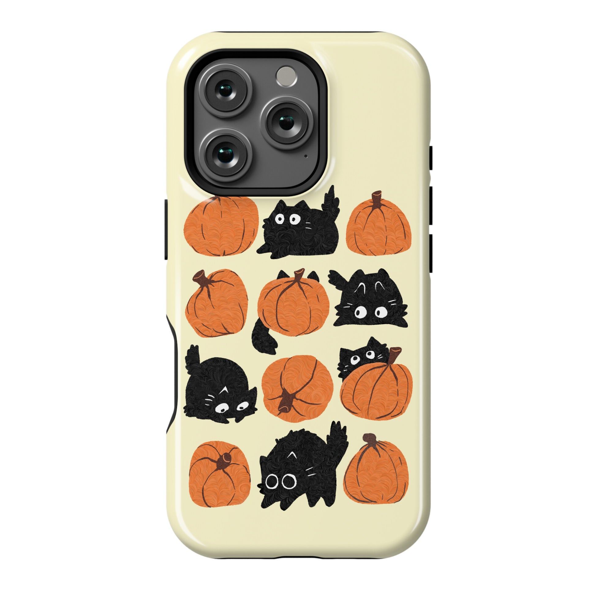 Pumpkin Cats Phone Case