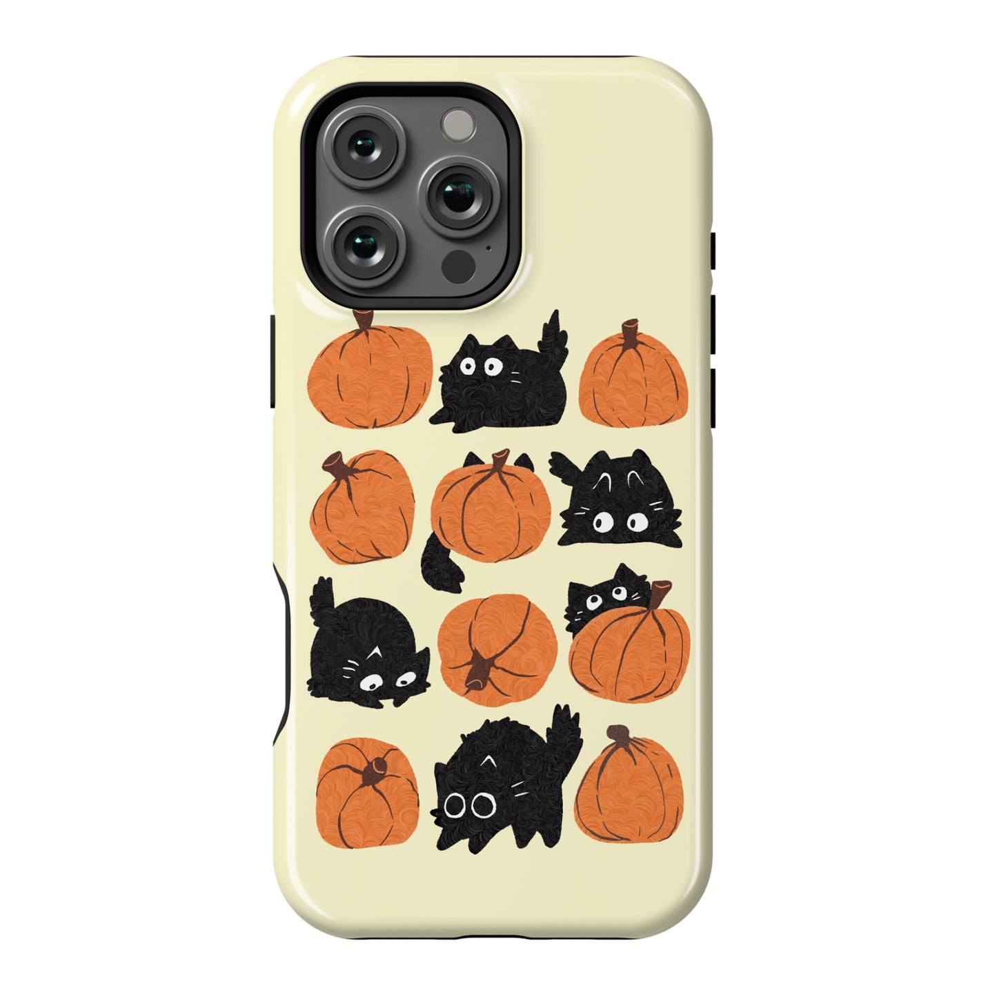Pumpkin Cats Phone Case