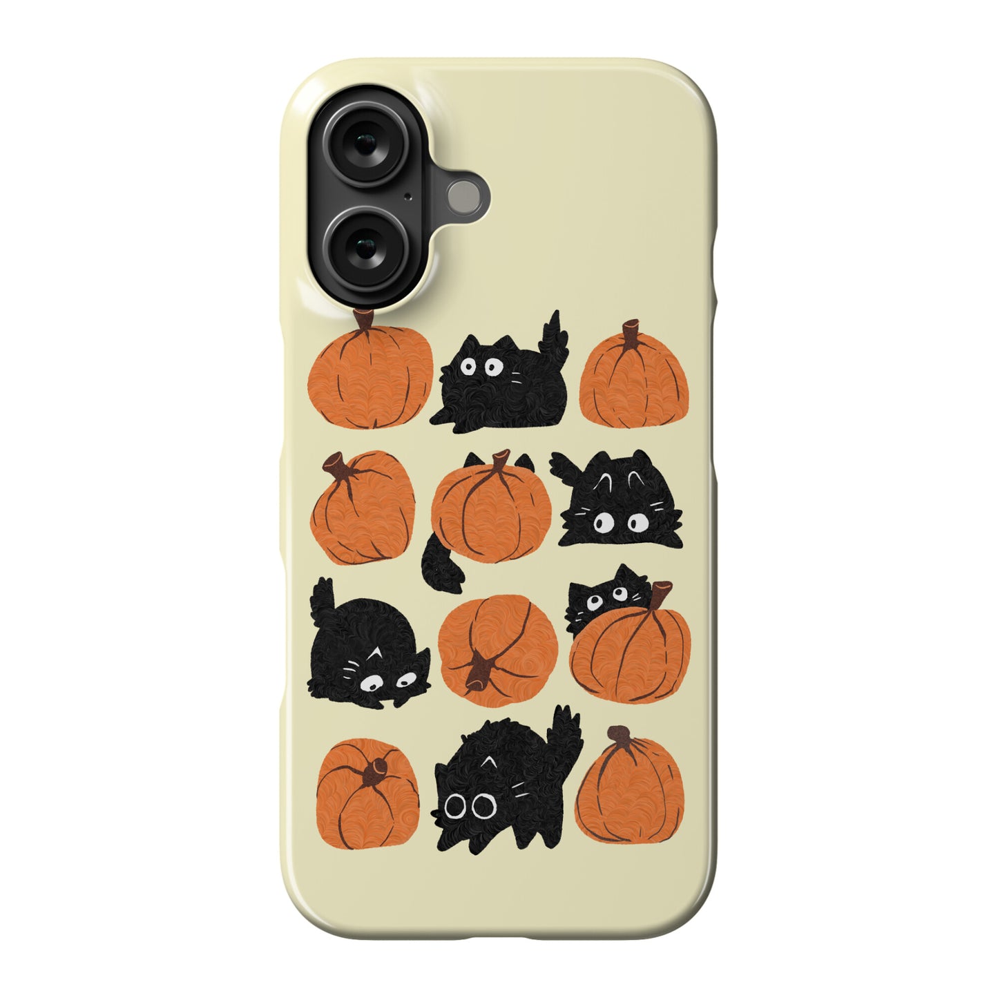 Pumpkin Cats Phone Case
