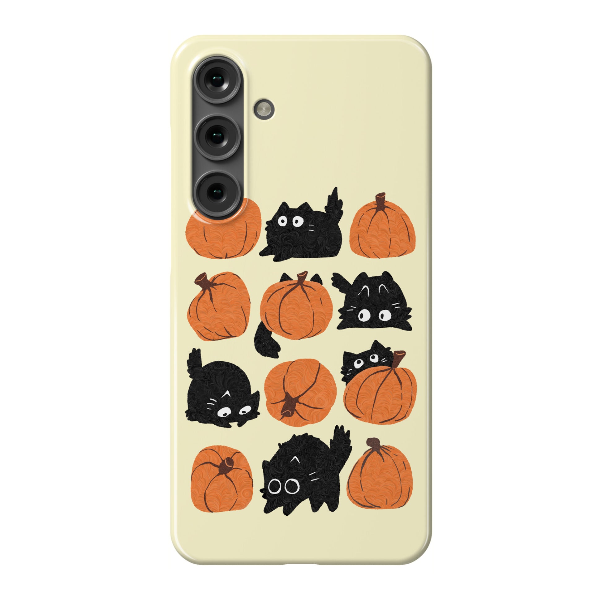Pumpkin Cats Phone Case
