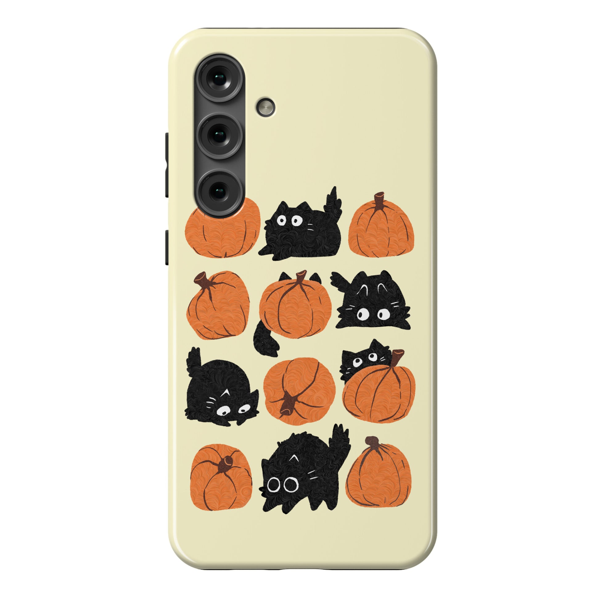Pumpkin Cats Phone Case