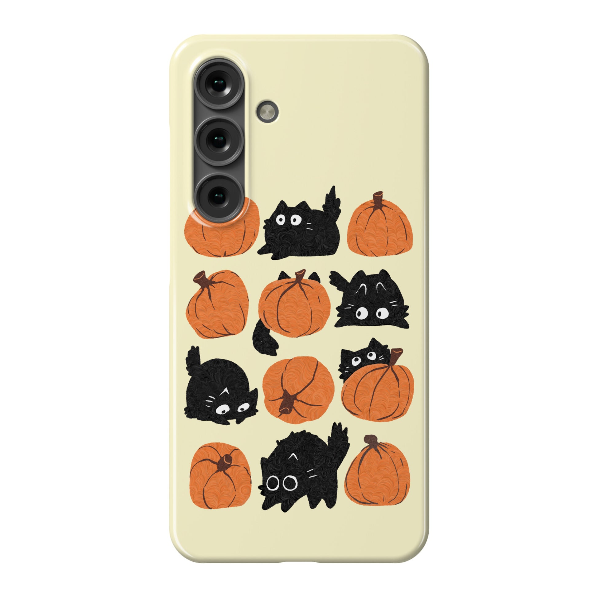 Pumpkin Cats Phone Case