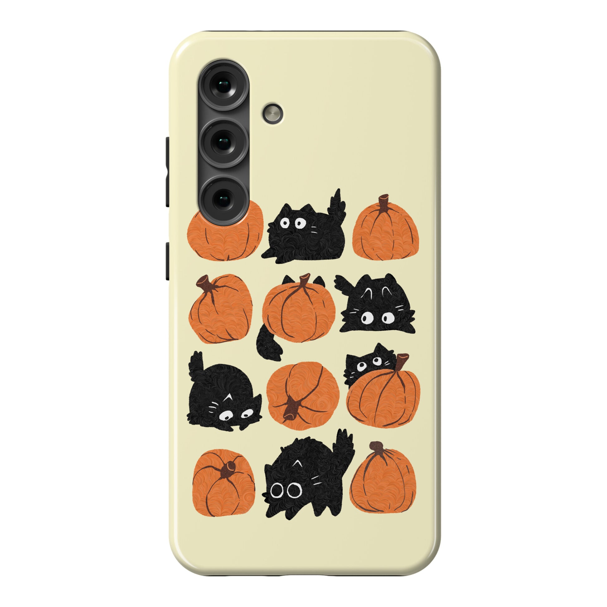 Pumpkin Cats Phone Case