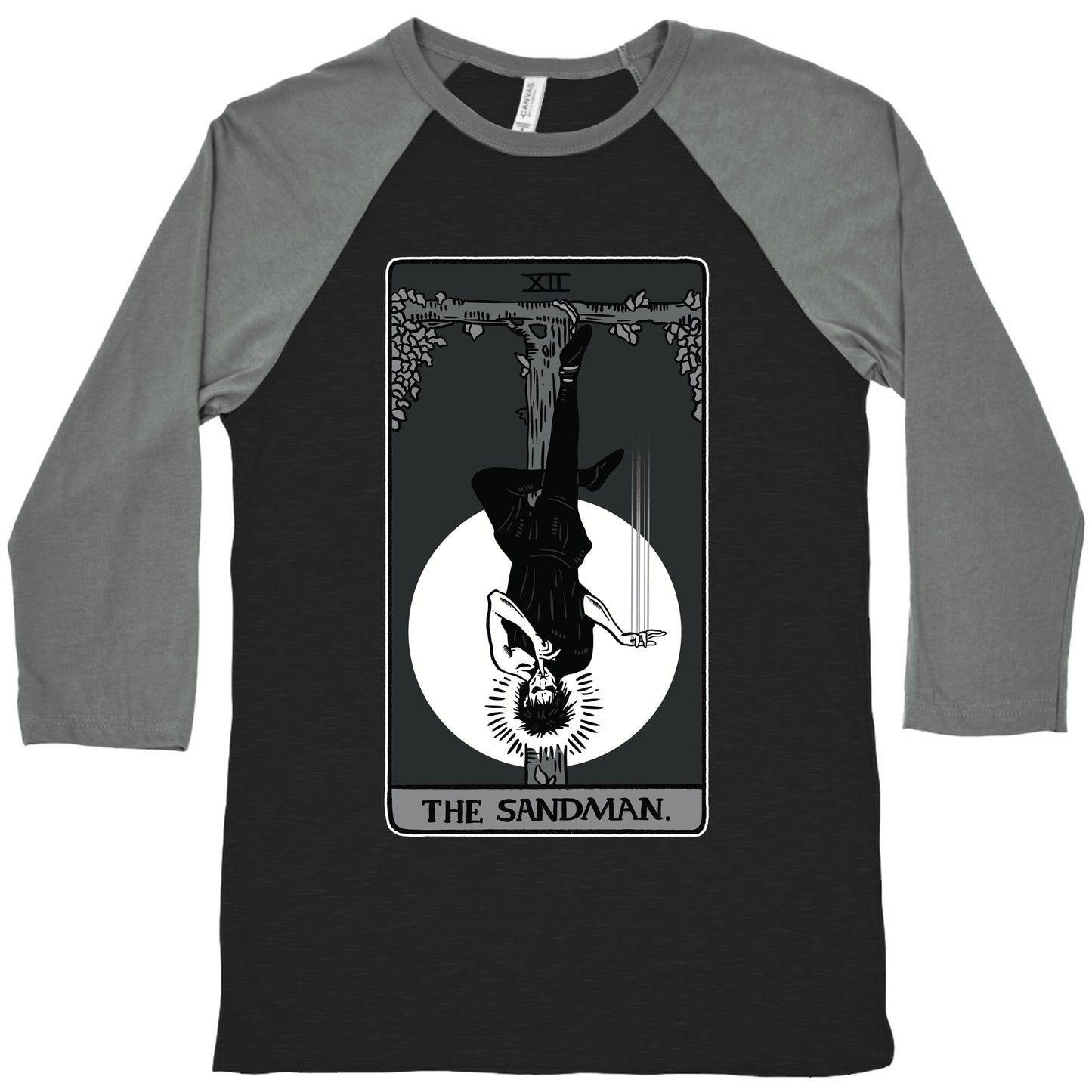 The Sandman Tarot Card Baseball Tee