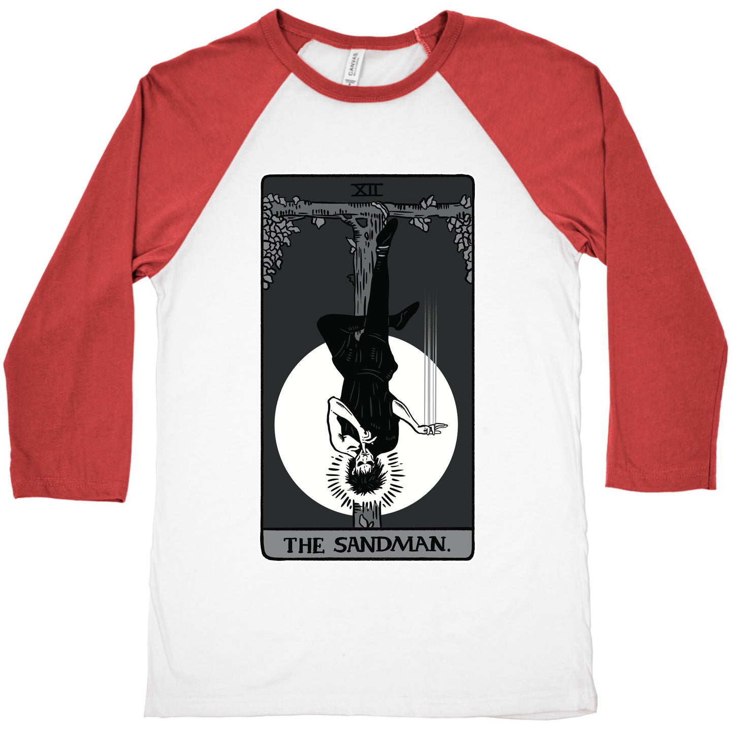 The Sandman Tarot Card Baseball Tee