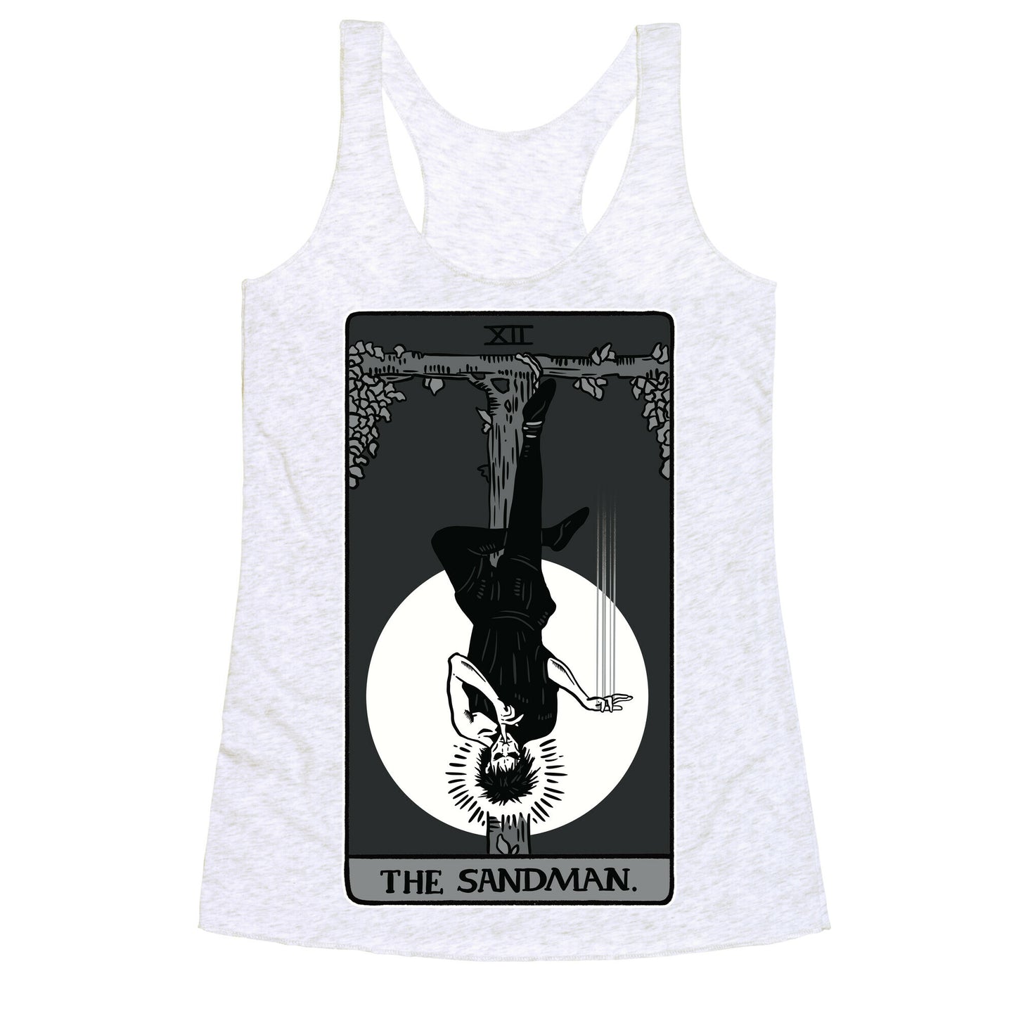 The Sandman Tarot Card Racerback Tank