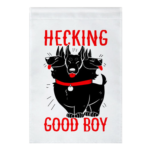 Hecking Good Boy Garden Flag