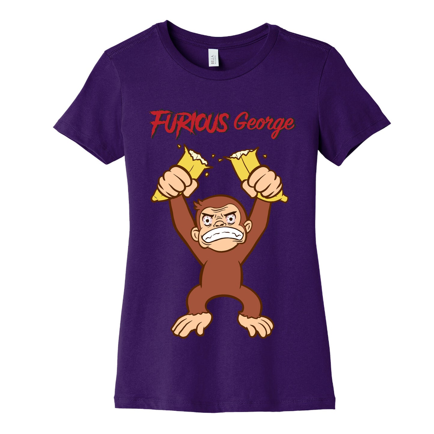 Furious George Women's Cotton Tee