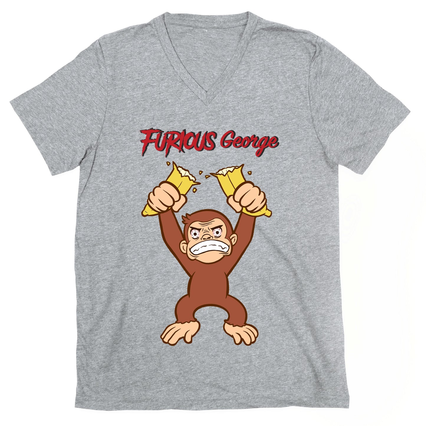 Furious George V-Neck