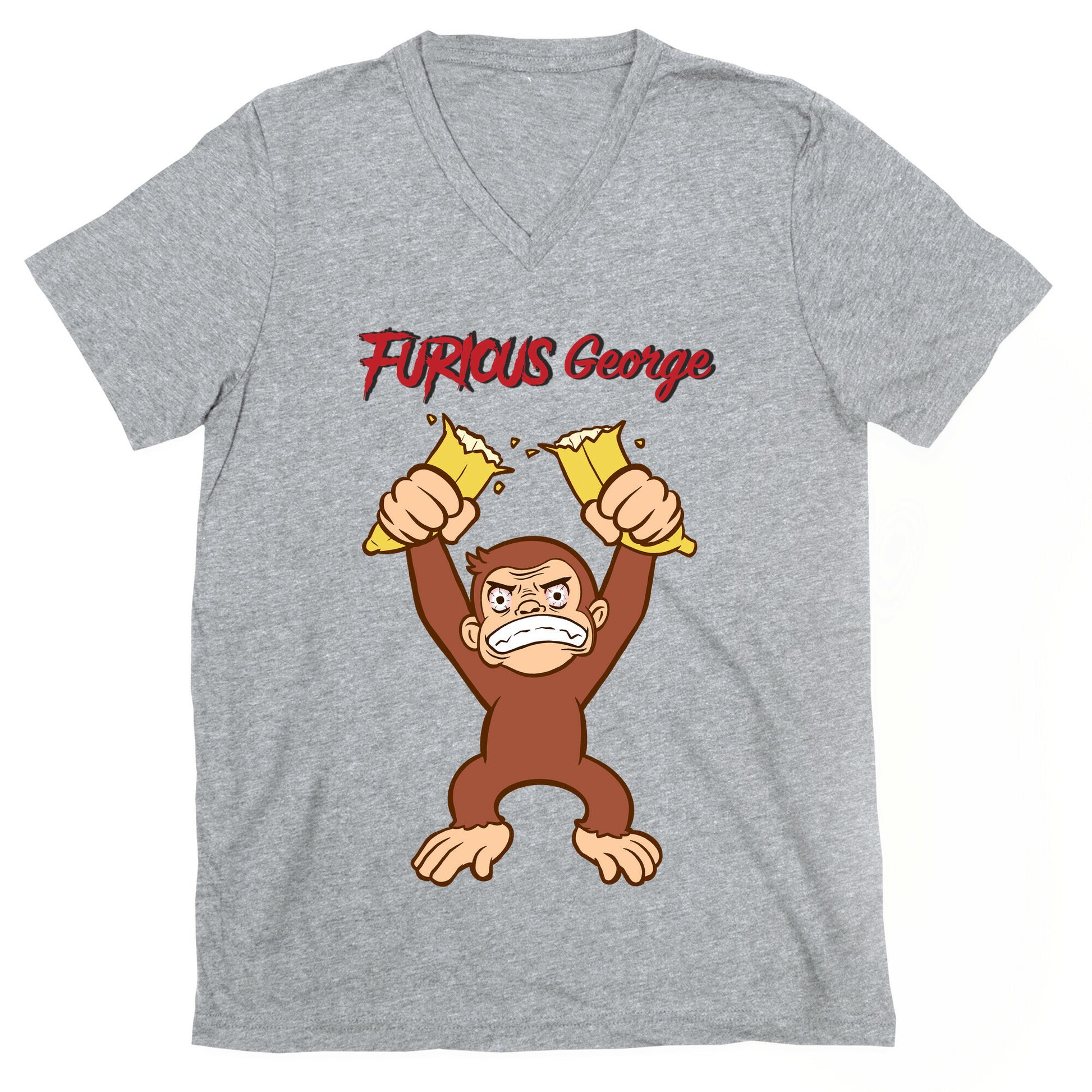 Furious George V-Neck