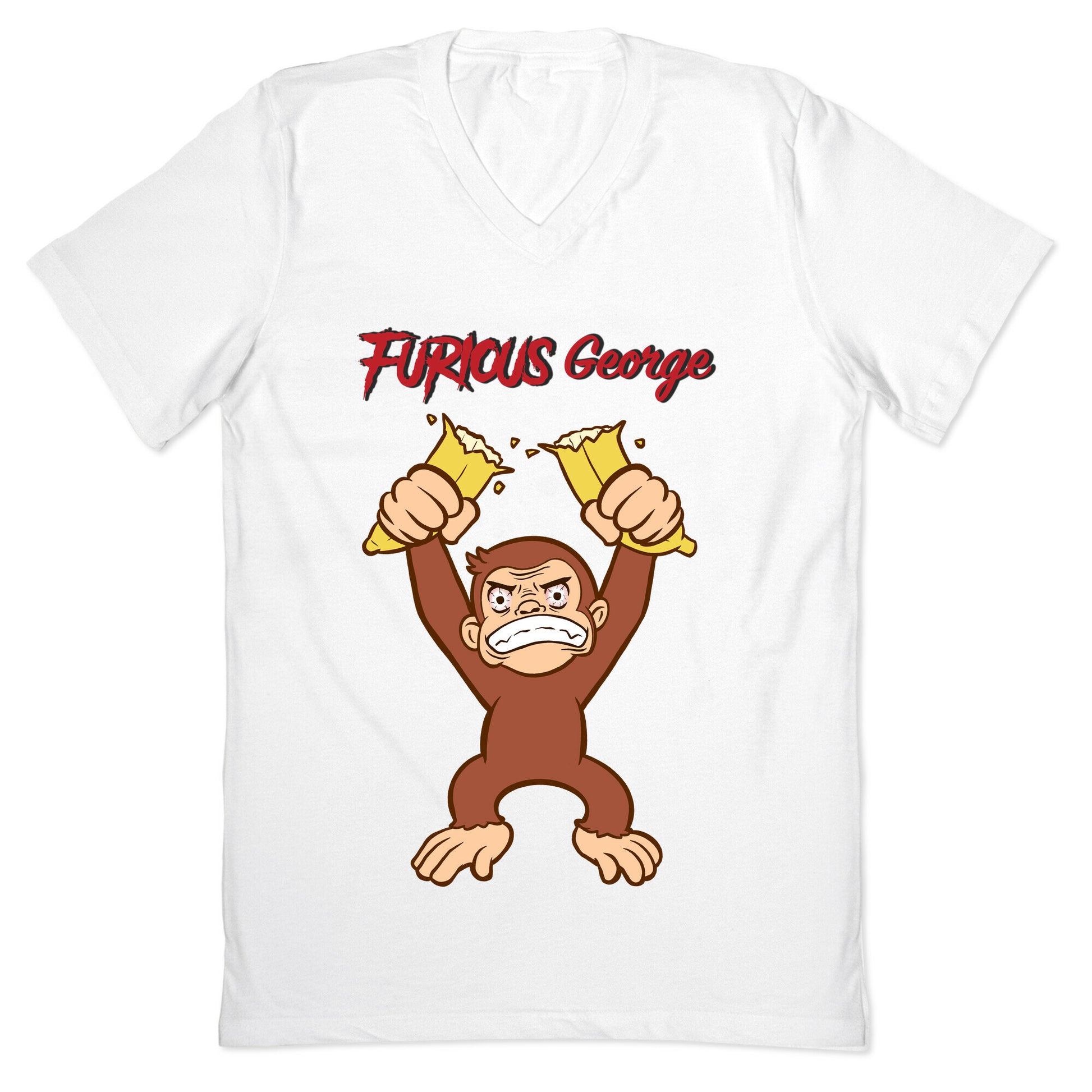 Furious George V-Neck