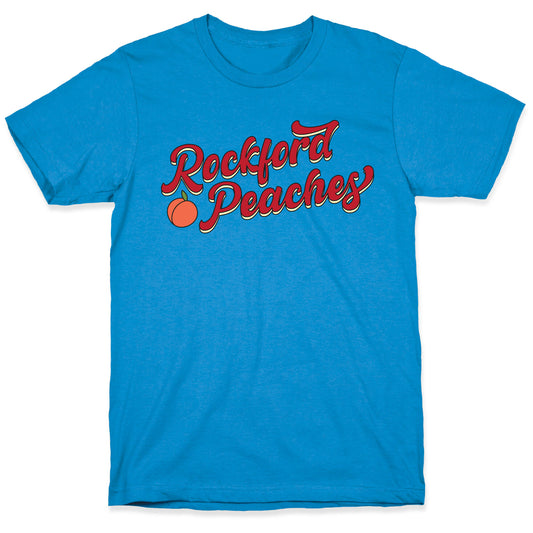 Rockford Peaches Script T-Shirt