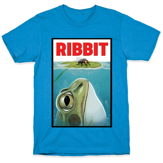 Ribbit Jaws Parody T-Shirt