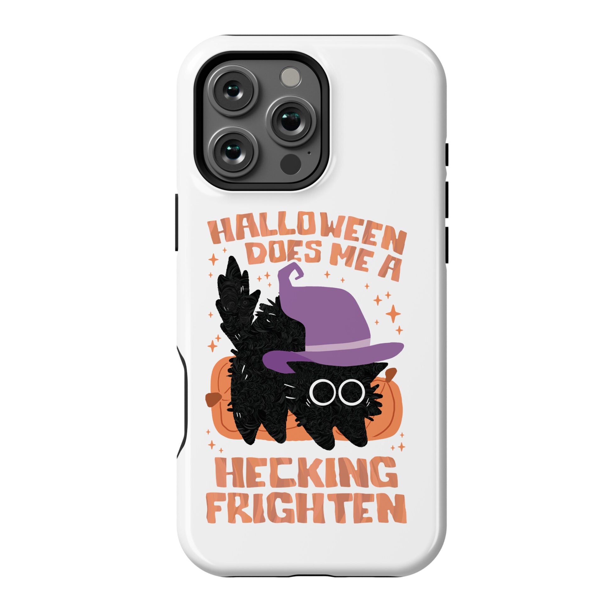 Halloween Does Me A Hecking Frighten Phone Case