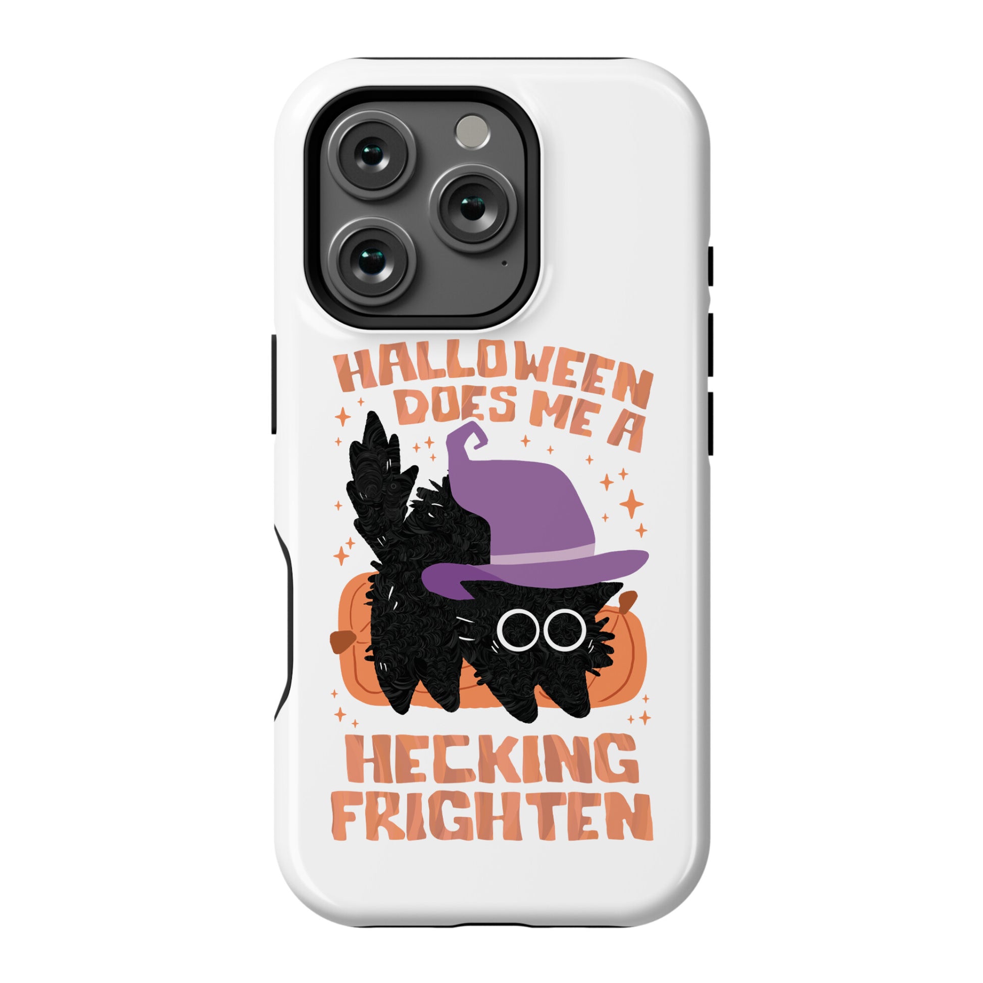 Halloween Does Me A Hecking Frighten Phone Case