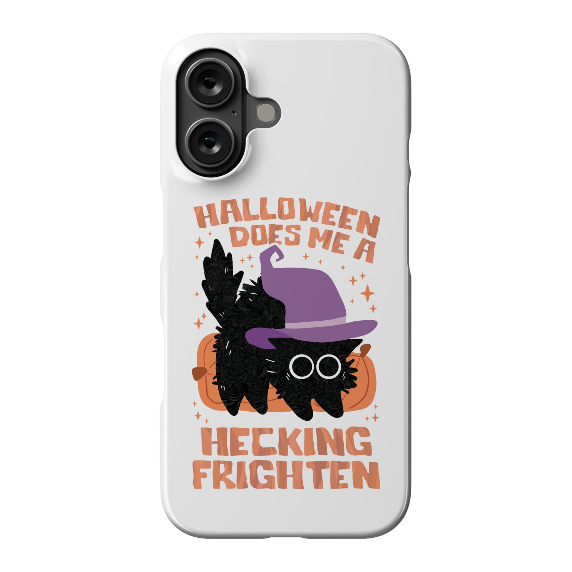 Halloween Does Me A Hecking Frighten Phone Case