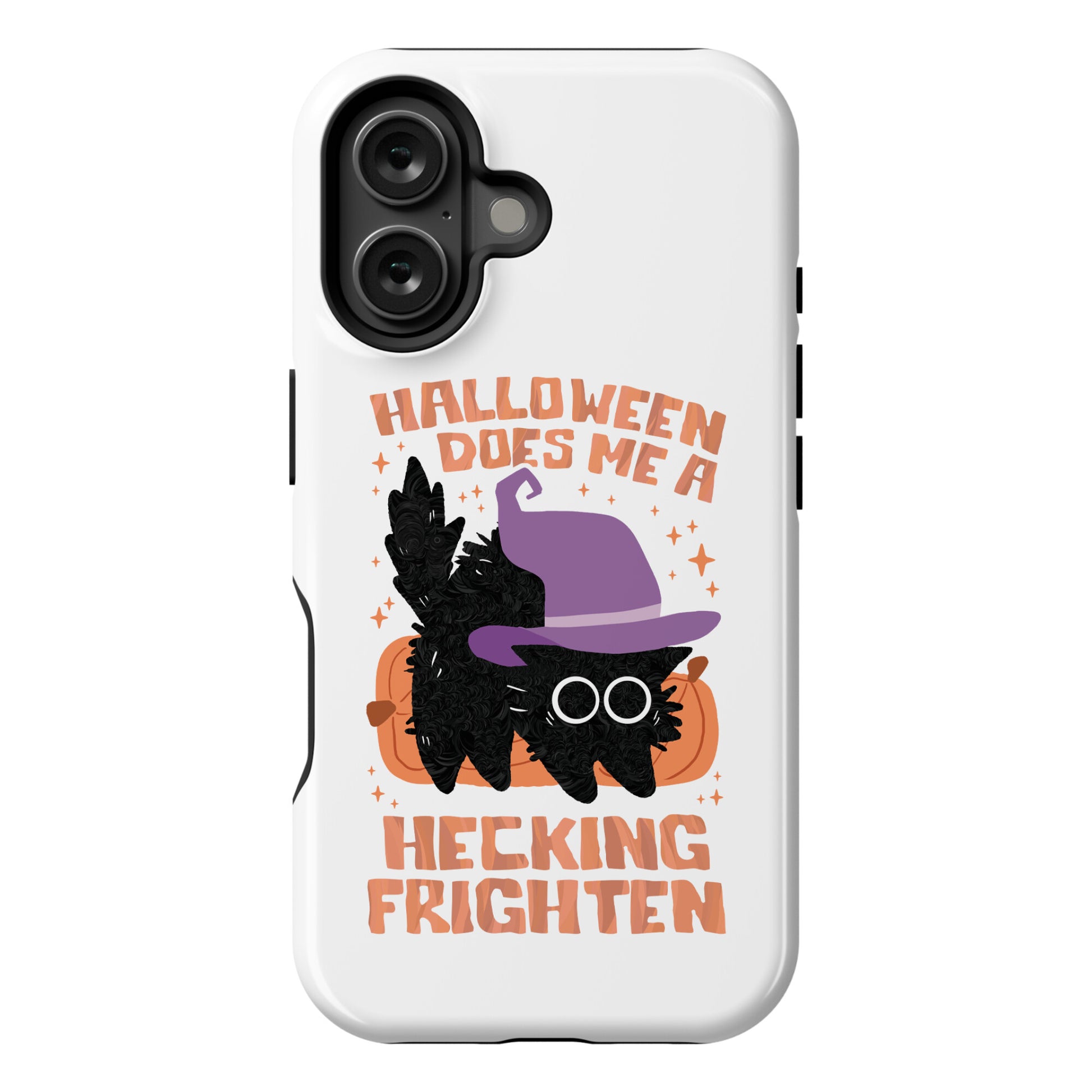 Halloween Does Me A Hecking Frighten Phone Case