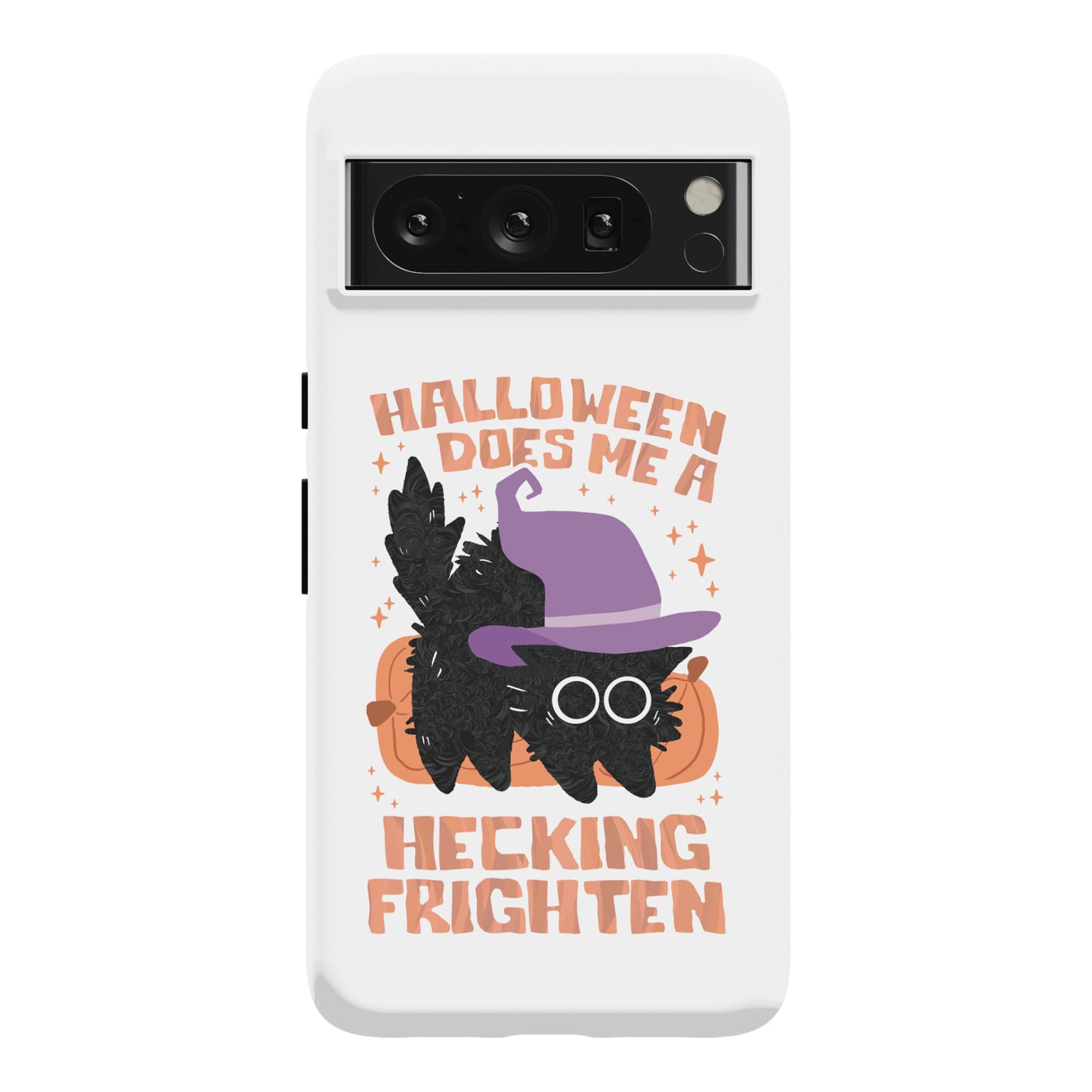 Halloween Does Me A Hecking Frighten Phone Case