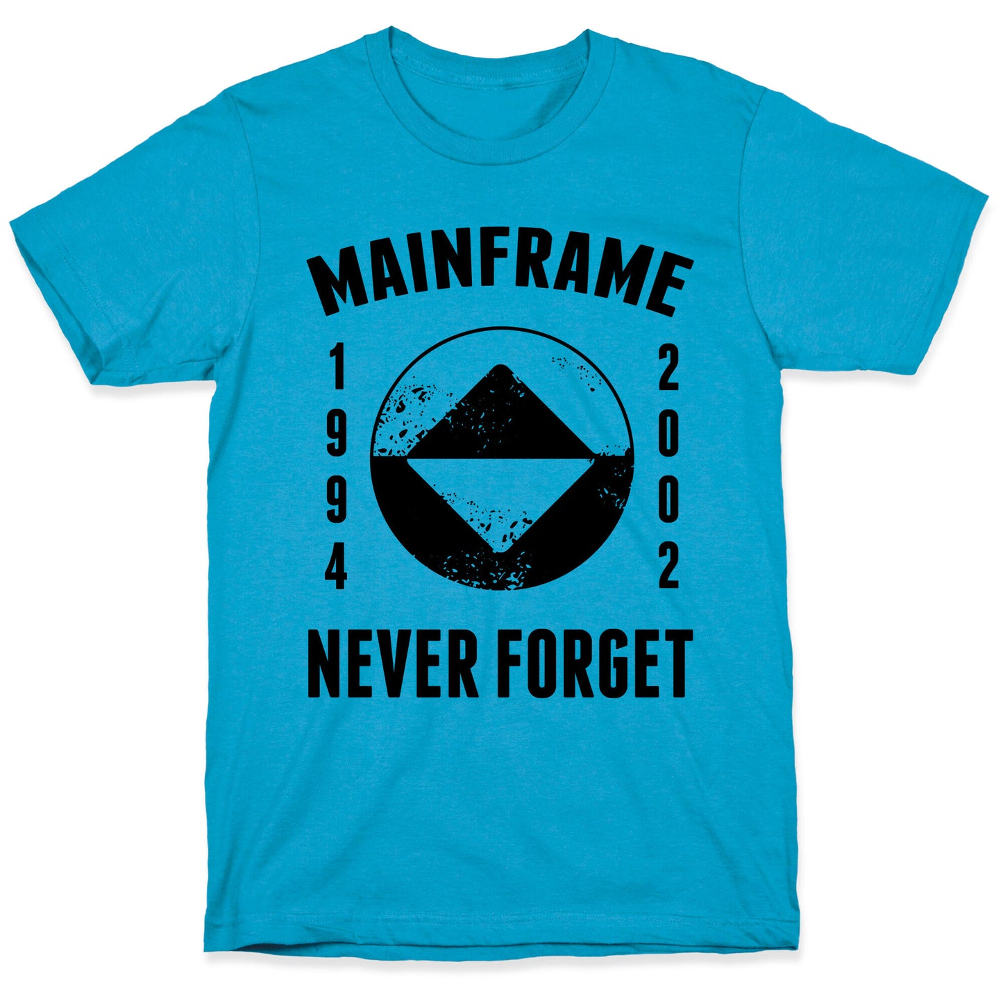 Reboot Mainframe Never Forget Unisex Triblend Tee