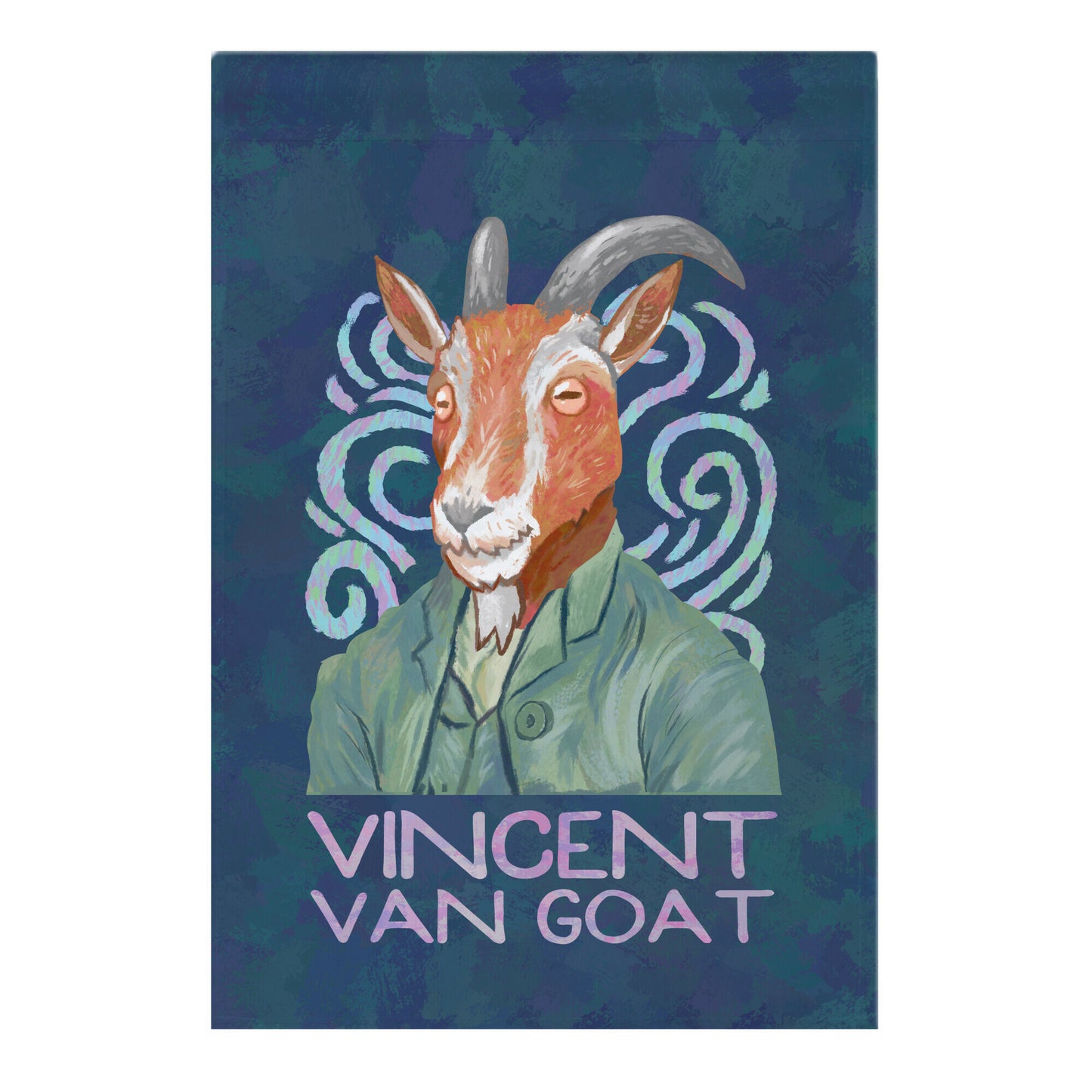 Vincent Van Goat Garden Flag