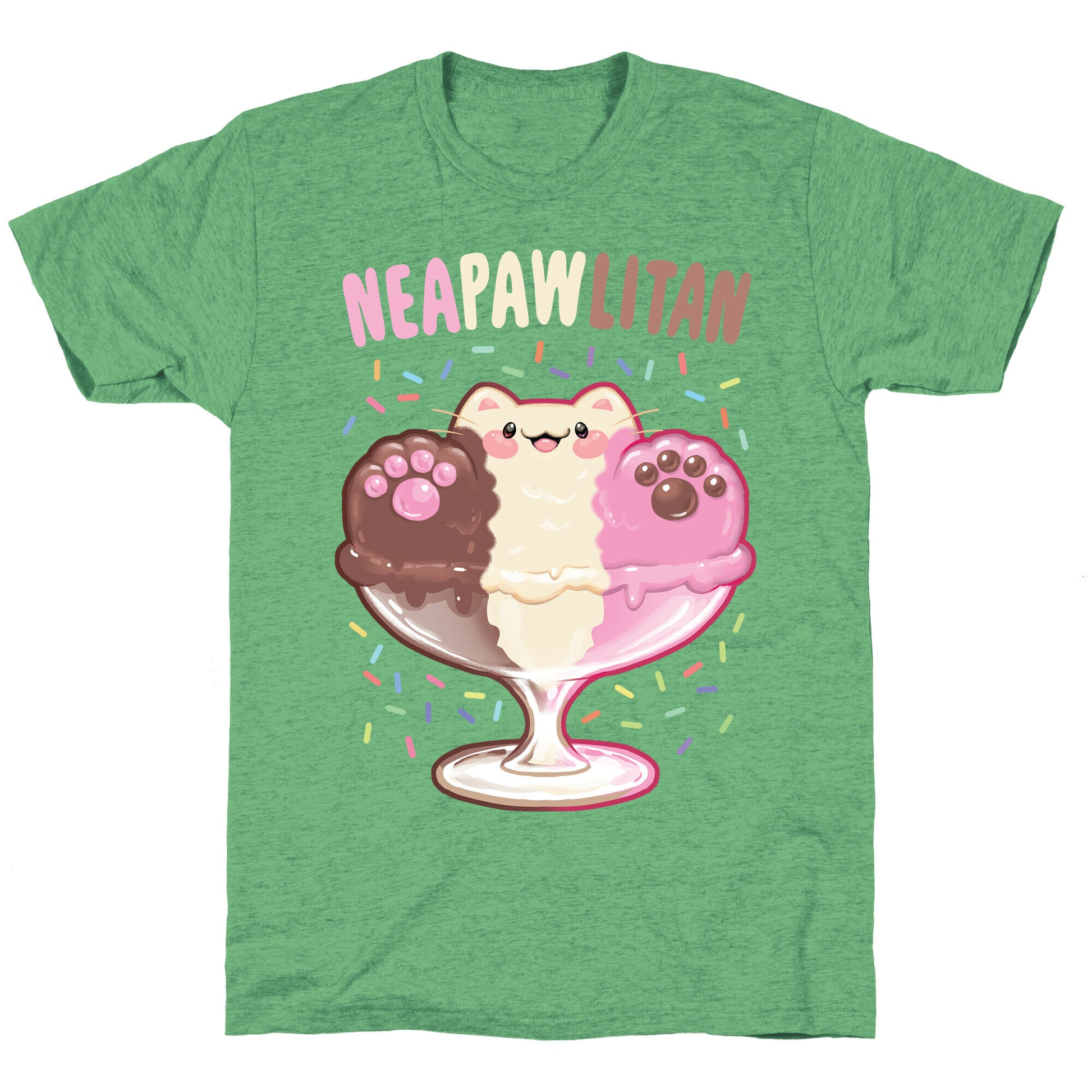 Neapawlitan ice cream Unisex Triblend Tee