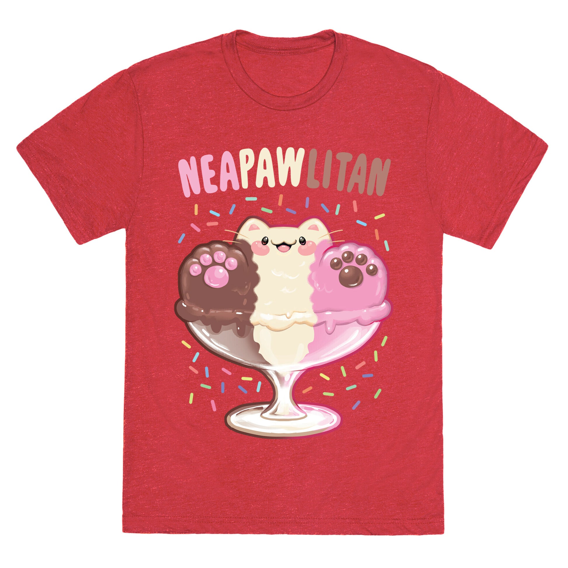 Neapawlitan ice cream Unisex Triblend Tee