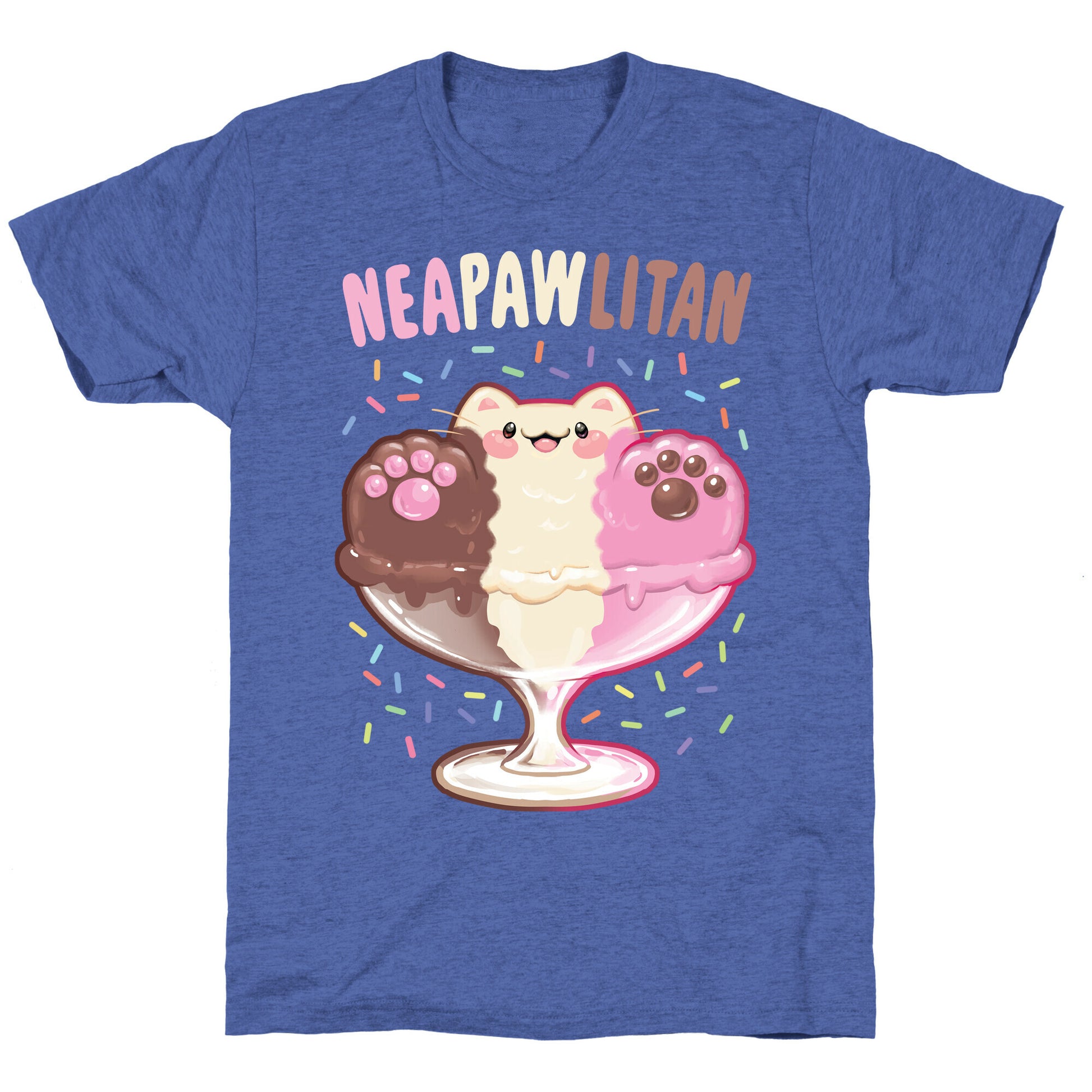 Neapawlitan ice cream Unisex Triblend Tee