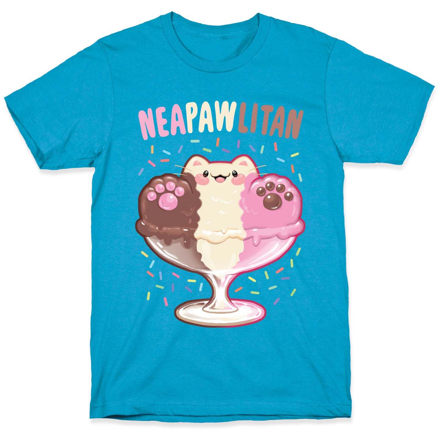 Neapawlitan ice cream Unisex Triblend Tee