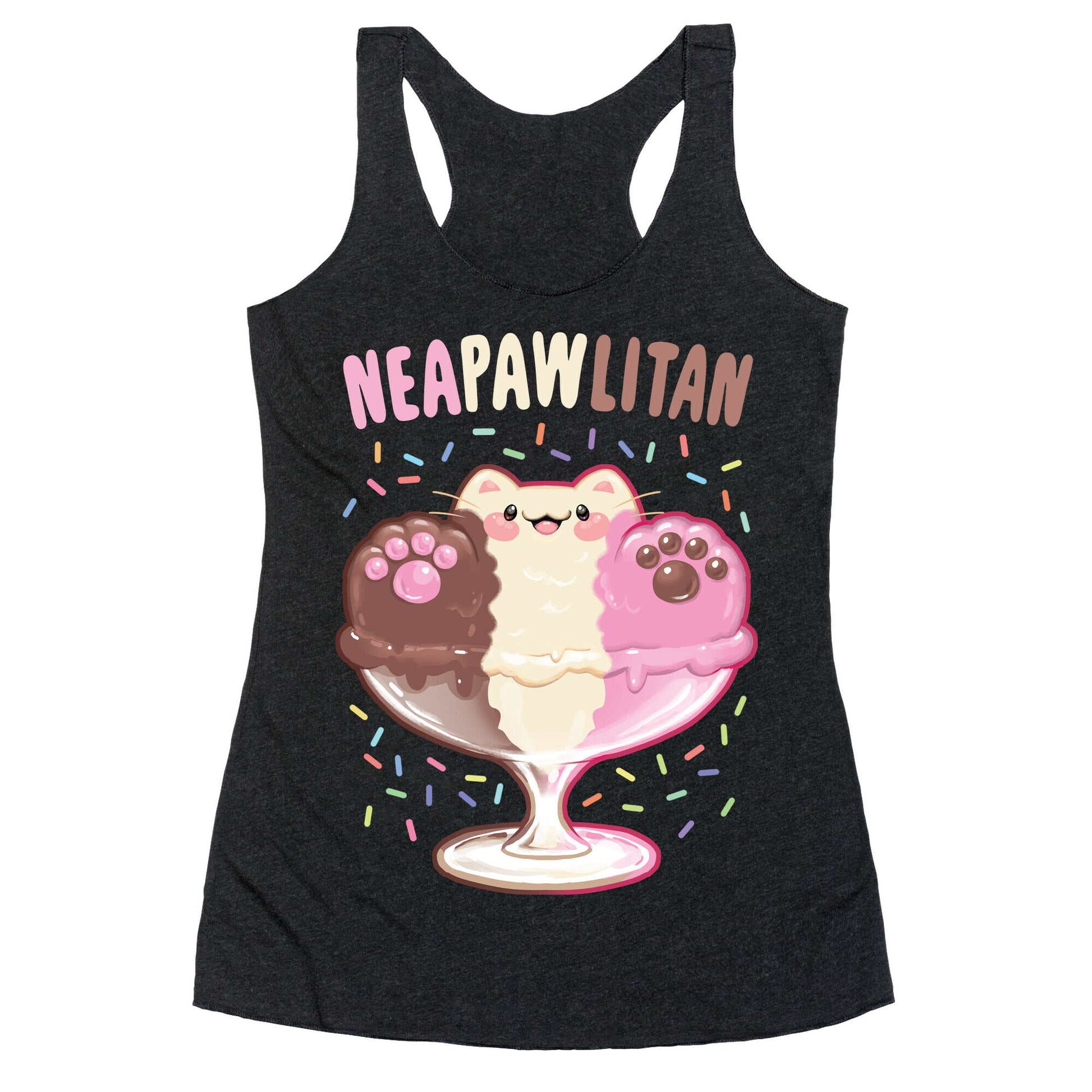 Neapawlitan ice cream Racerback Tank