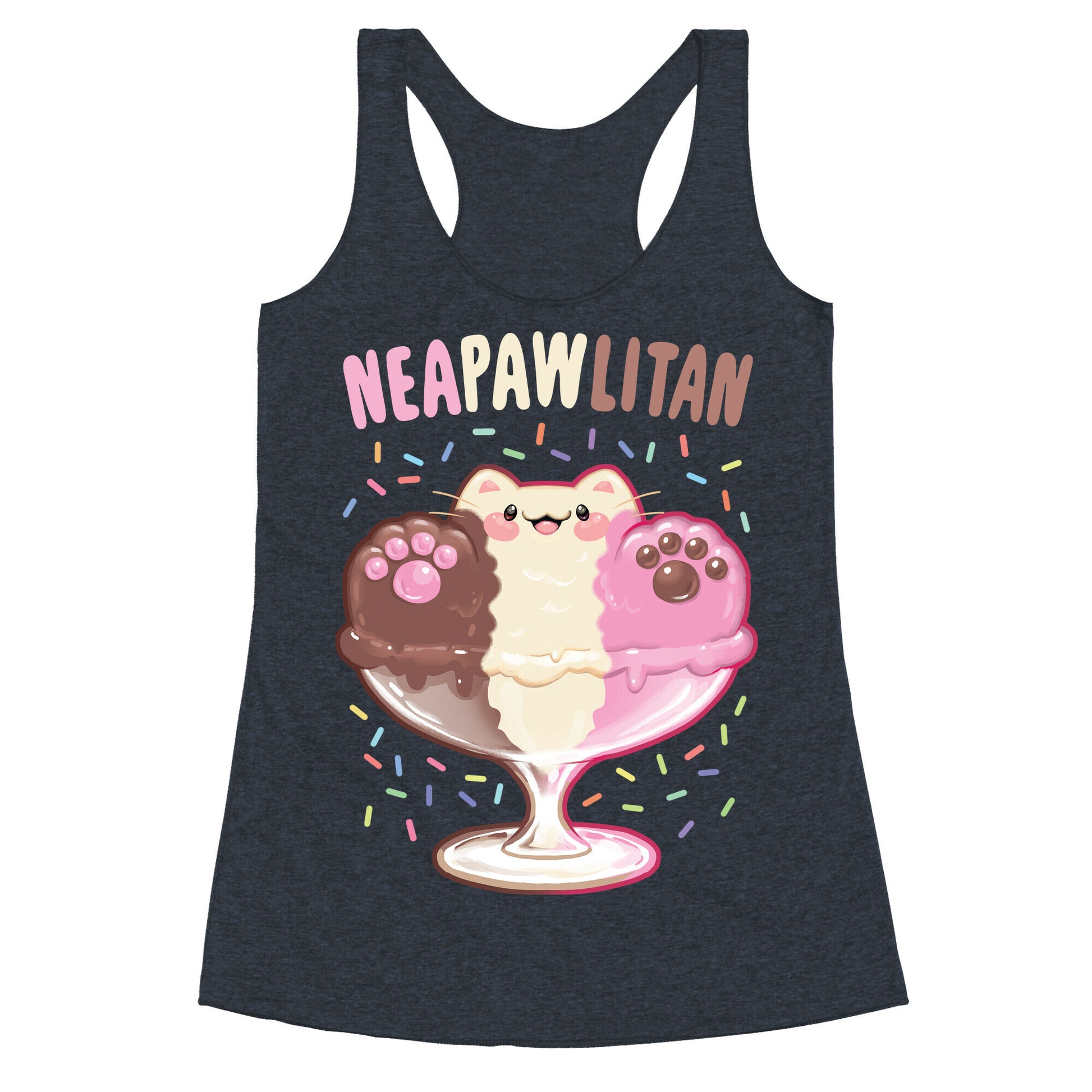 Neapawlitan ice cream Racerback Tank