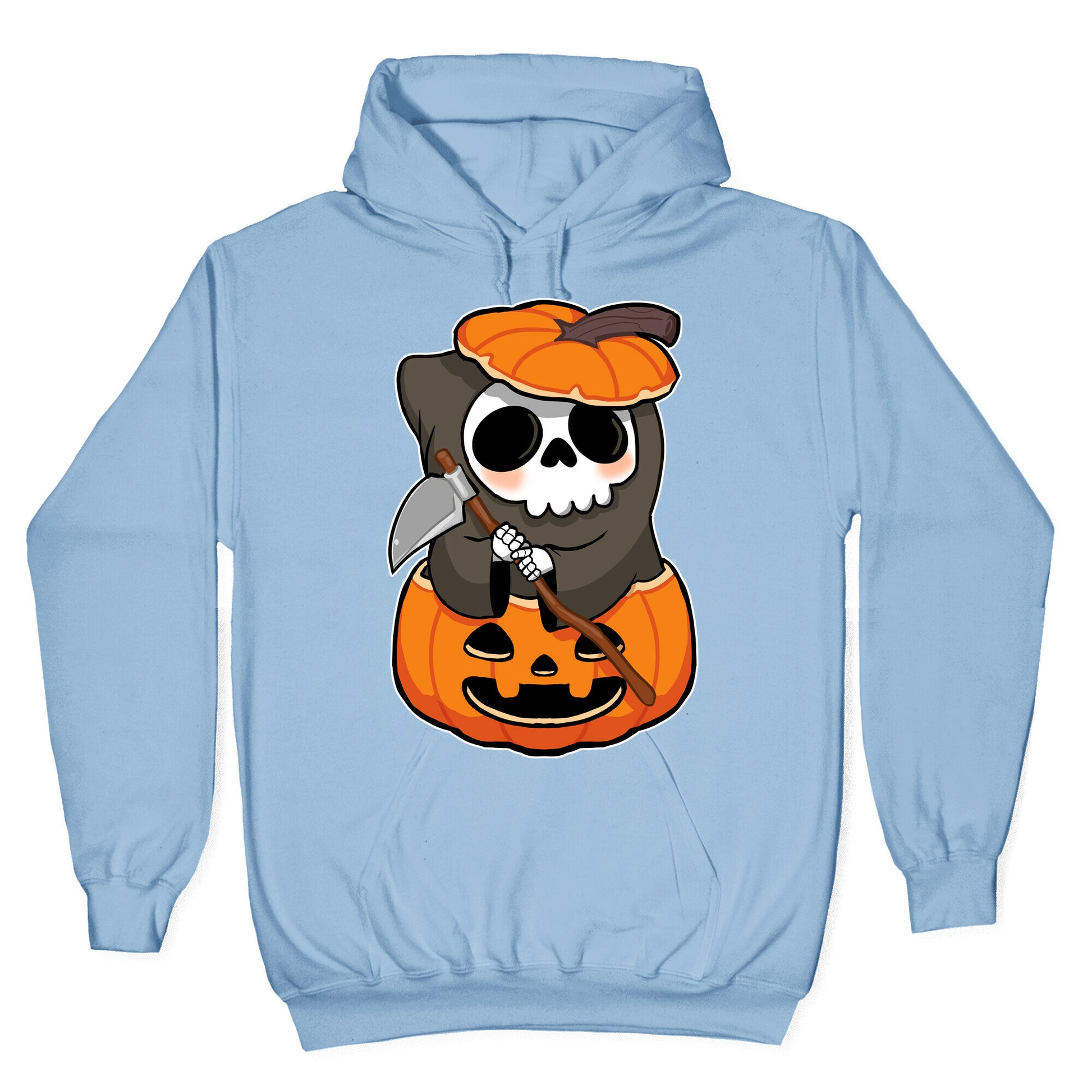 Cute Halloween Grim Reaper Hoodie