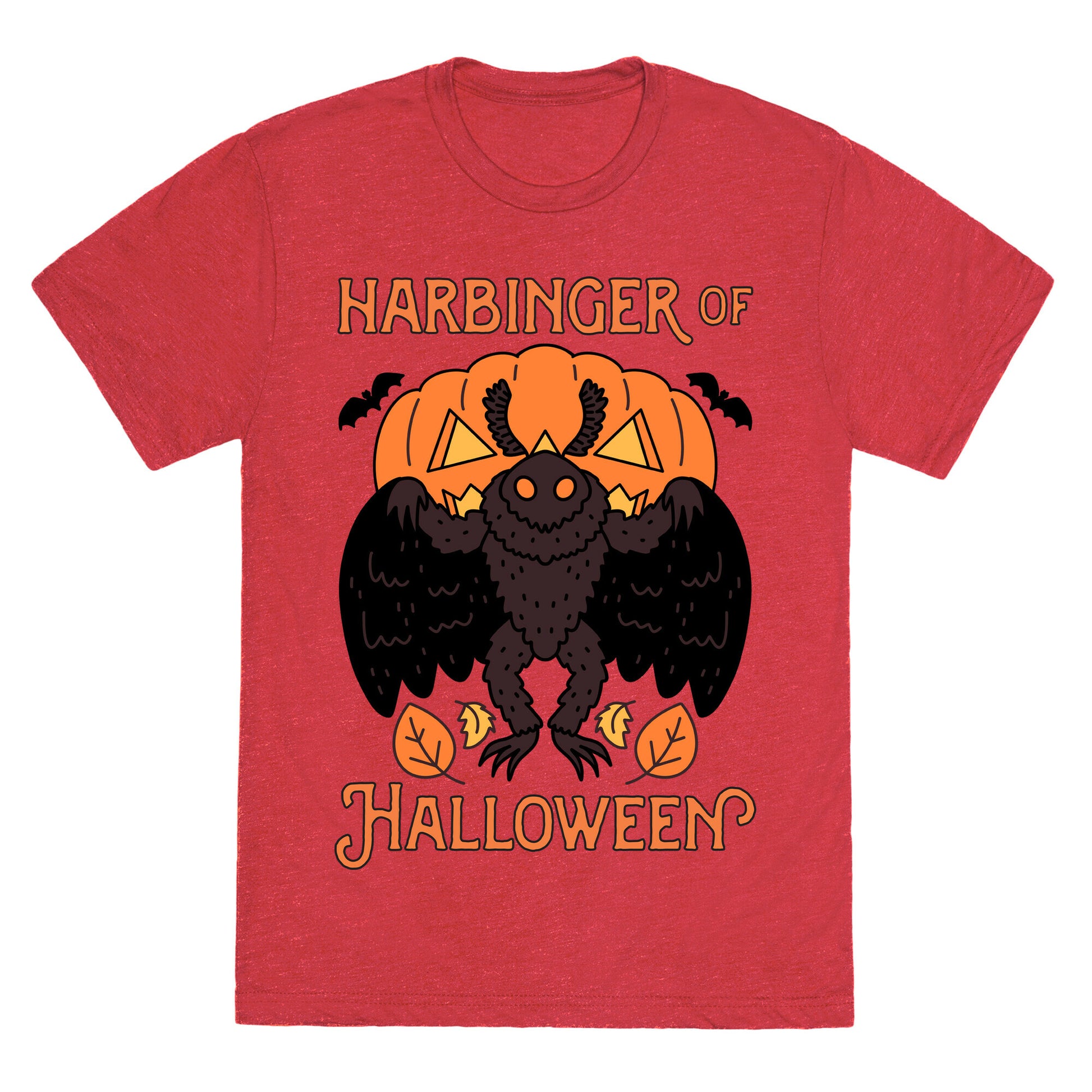 Harbinger of Halloween Mothman Unisex Triblend Tee