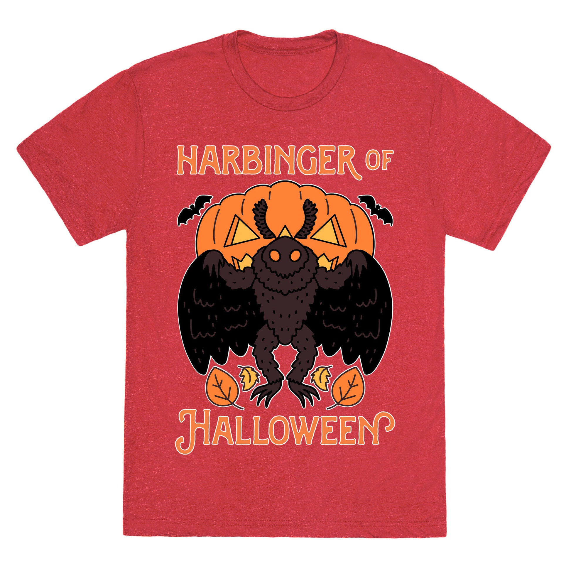 Harbinger of Halloween Mothman Unisex Triblend Tee