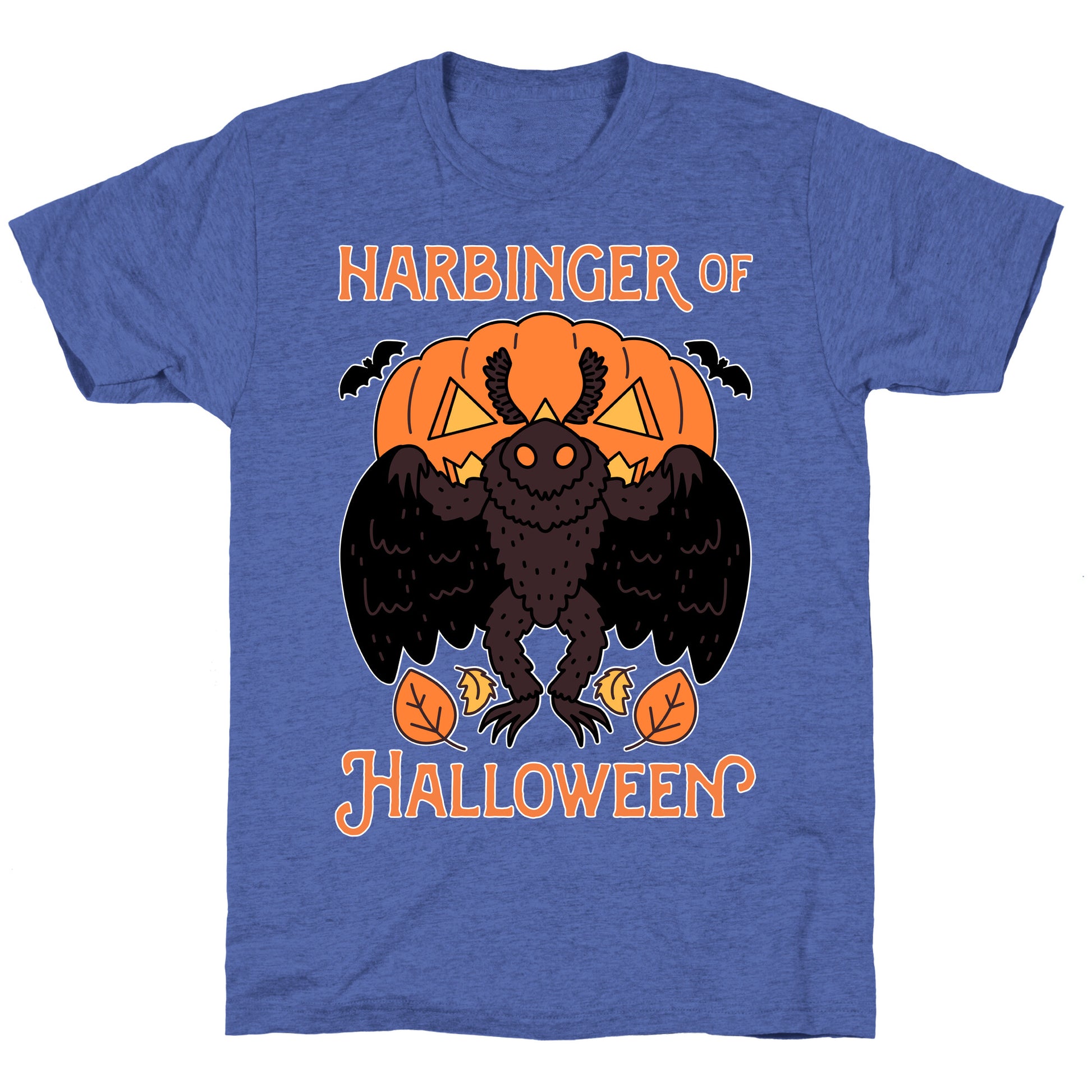 Harbinger of Halloween Mothman Unisex Triblend Tee