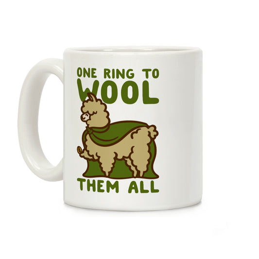 One Ring To Wool Them All Parody Coffee Mug