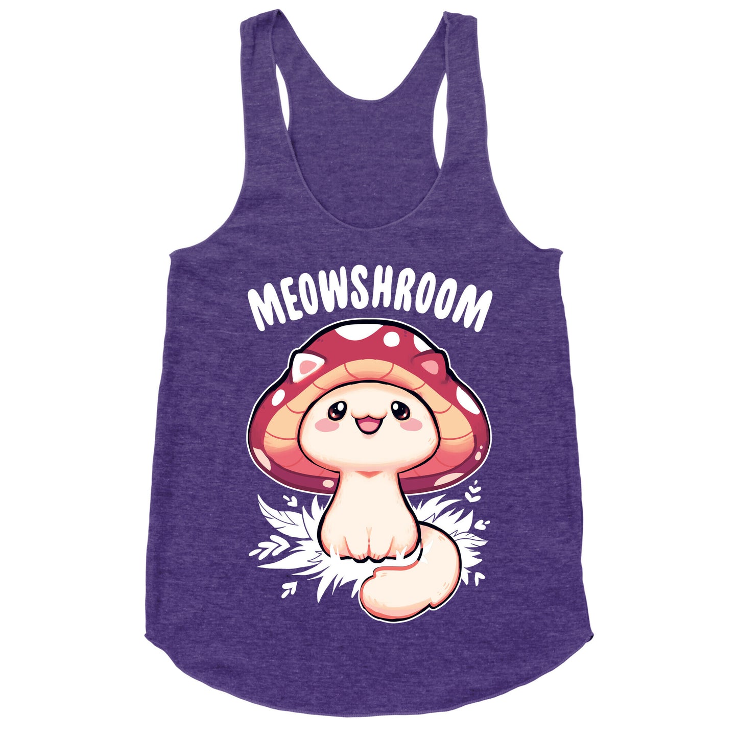 Meowshroom Racerback Tank
