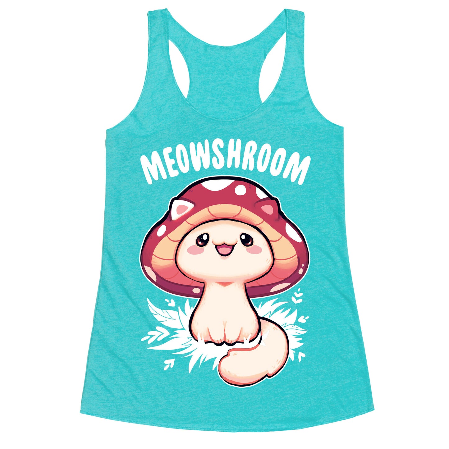Meowshroom Racerback Tank
