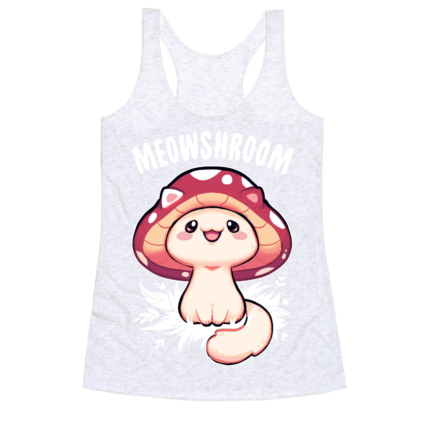 Meowshroom Racerback Tank