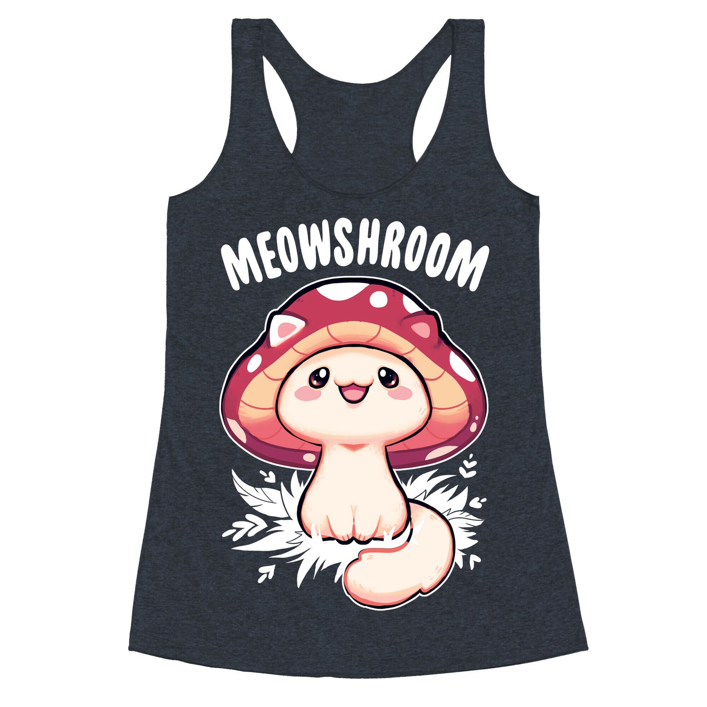 Meowshroom Racerback Tank