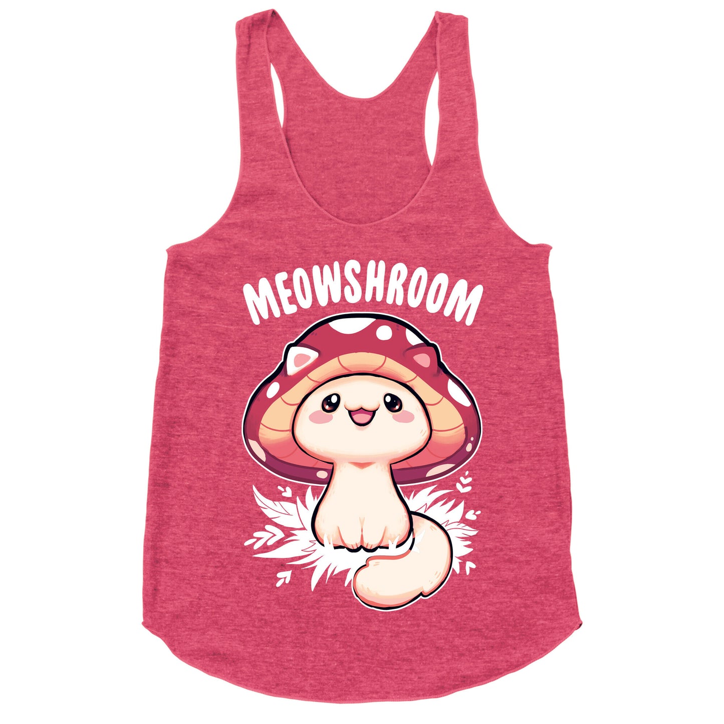Meowshroom Racerback Tank