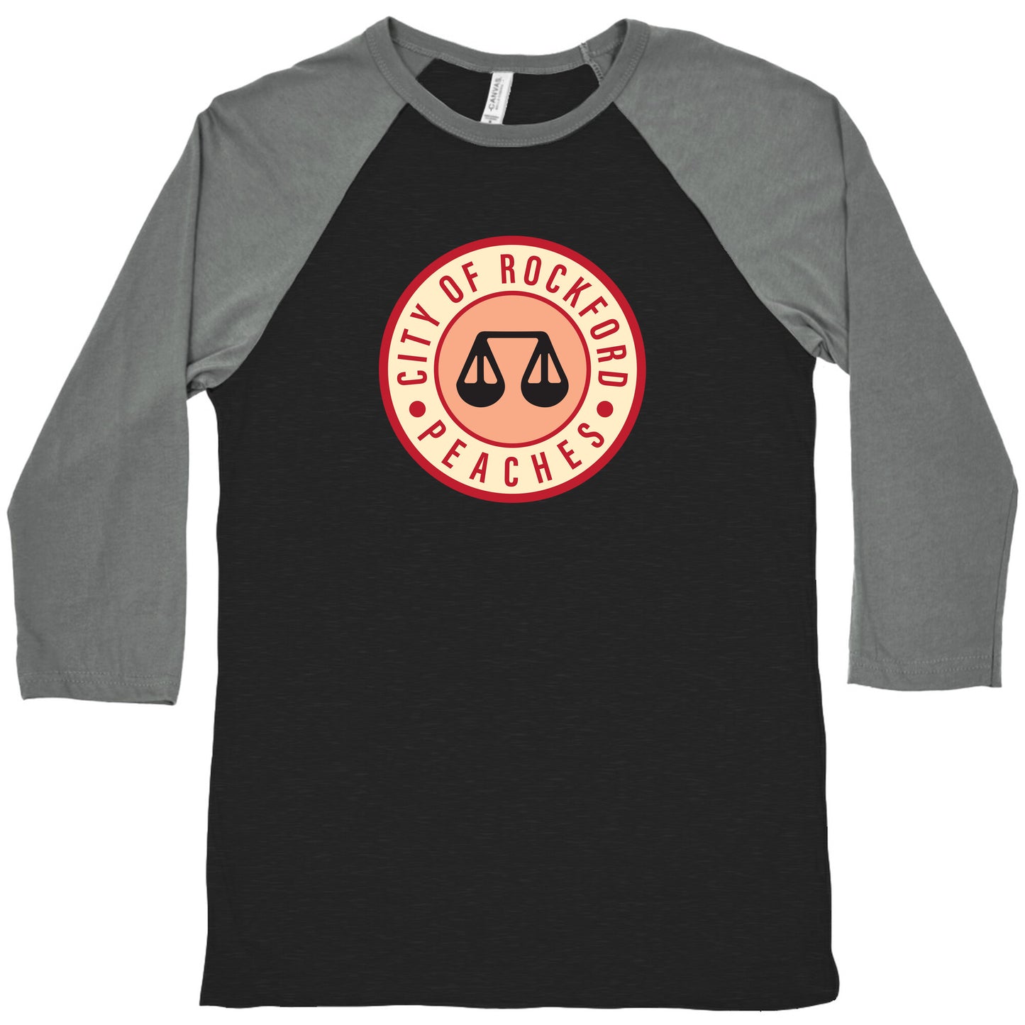 Rockford Peaches Patch Baseball Tee
