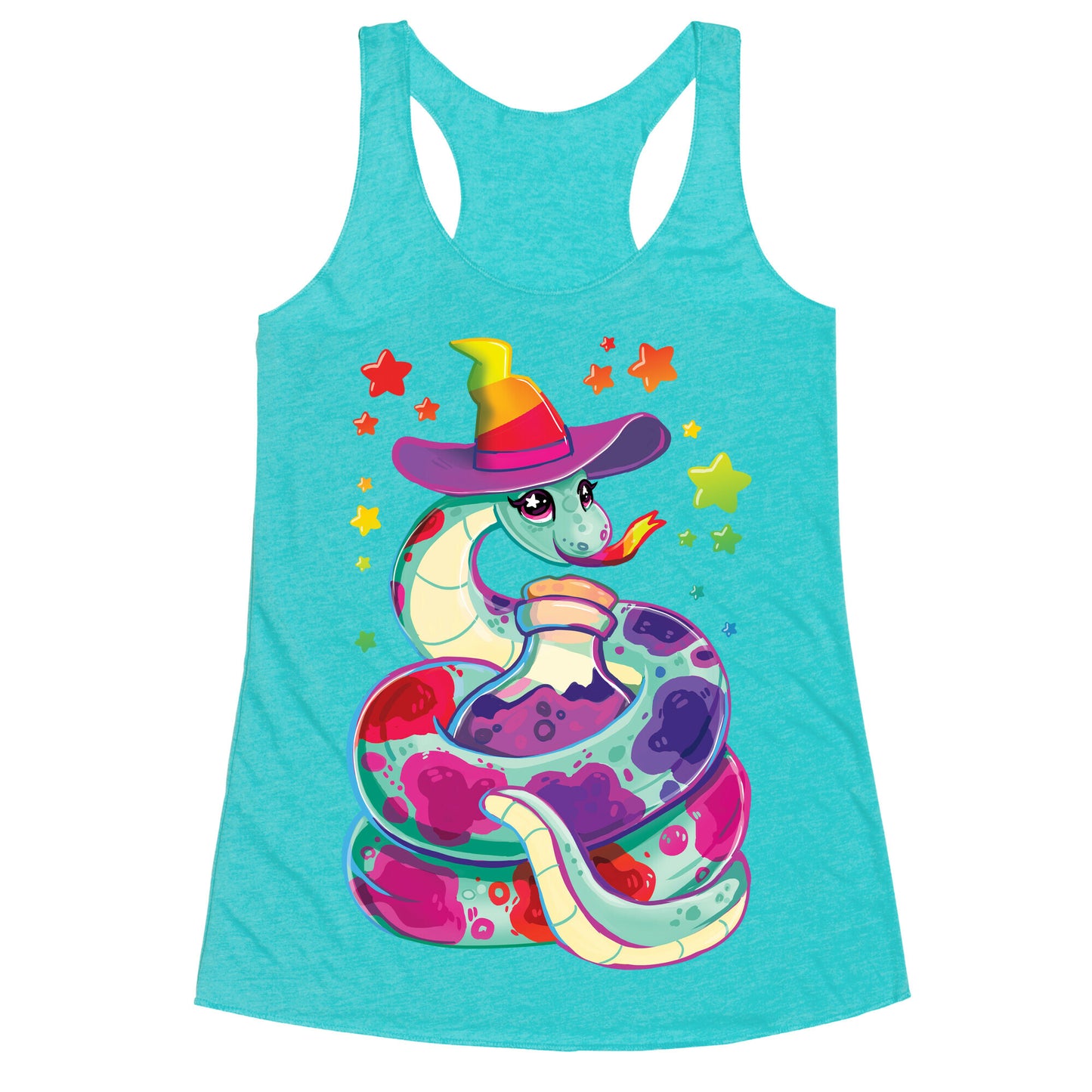 Snake Witch Racerback Tank
