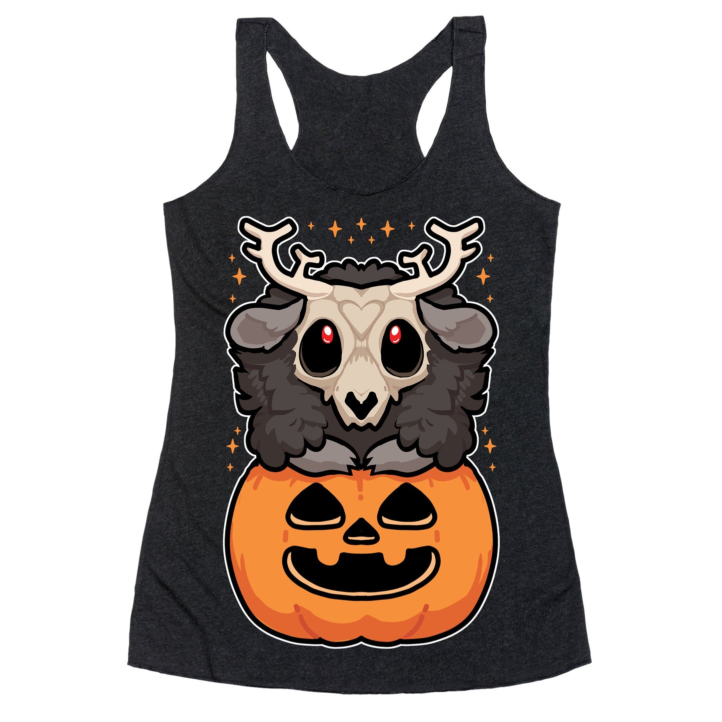 Cute Halloween Wendigo Racerback Tank